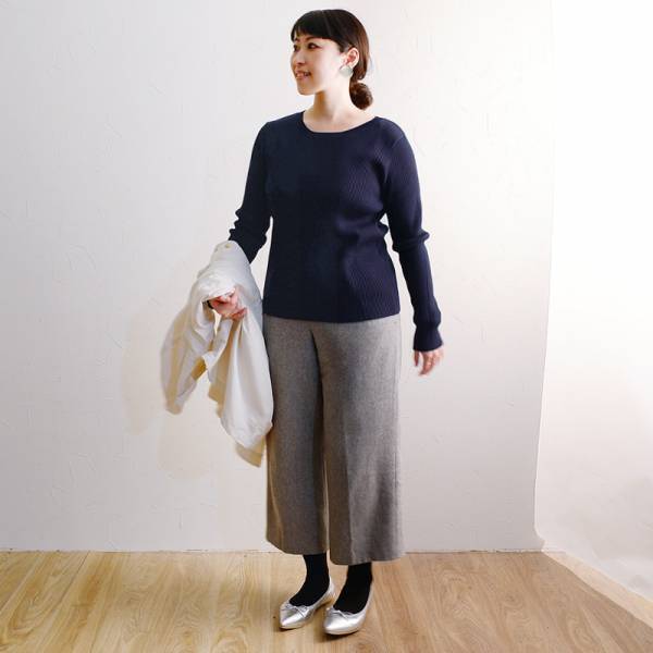 春服！まず買い足すならコレ「旬顔ニットレイヤード」4人のスタッフの試着レポ[PR]