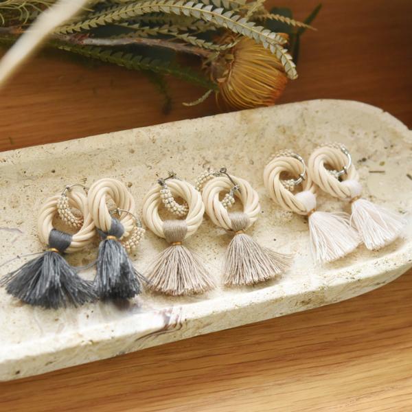 カジュアルな日もフォーマルな日も。軽くてつけ心地のいい2WAYリングラタンピアス[PR]