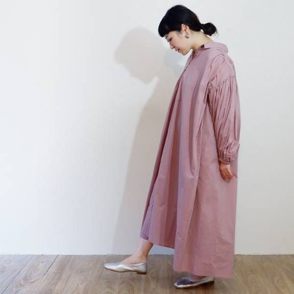 【身長別比較】襟付きリラックスワンピース、スタッフが着てみました[PR]