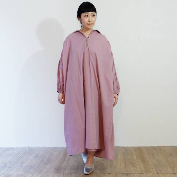 【身長別比較】襟付きリラックスワンピース、スタッフが着てみました[PR]