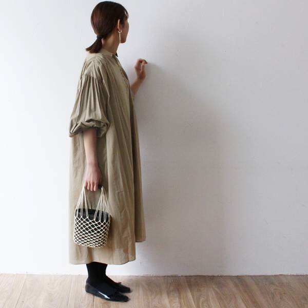 【身長別比較】襟付きリラックスワンピース、スタッフが着てみました[PR]