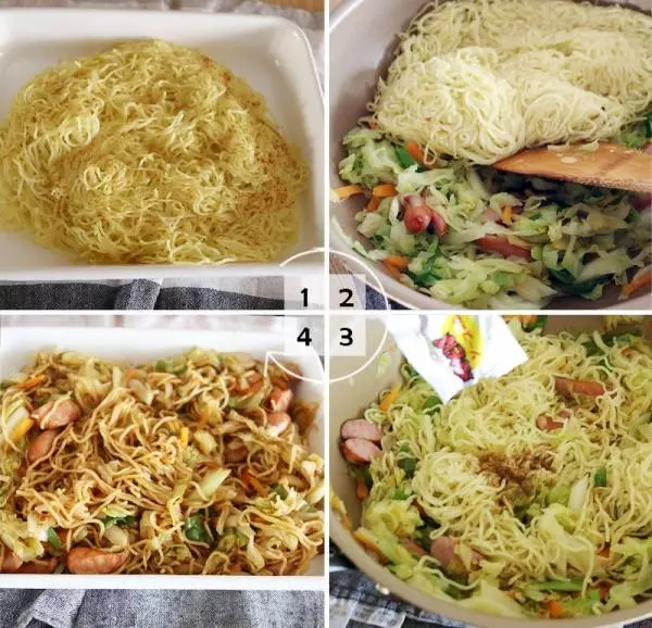 麺をローテーション入りさせて負担軽減!「焼きそば学童弁当」