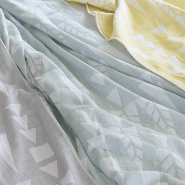 夏寝具におすすめの今治タオルケット　サラリと爽やかな心地よさ！