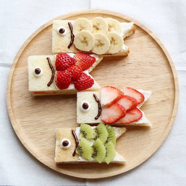 【こどもの日に作ろう】鯉のぼりモチーフの春巻き＆スイーツ