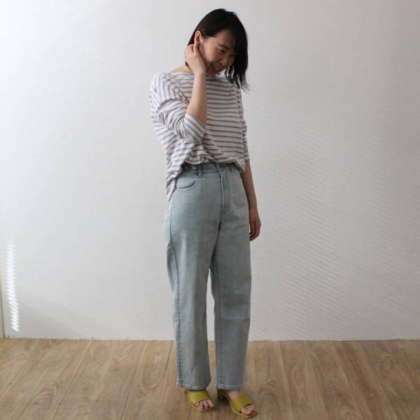 楽ちんなのに今年っぽい！見つけた、私のベストなデニム。【体型別スタッフコーディネート帖】[PR]