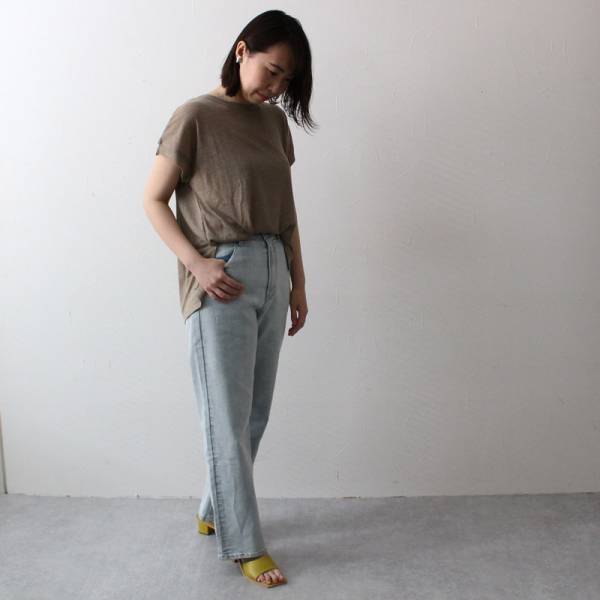 楽ちんなのに今年っぽい！見つけた、私のベストなデニム。【体型別スタッフコーディネート帖】[PR]