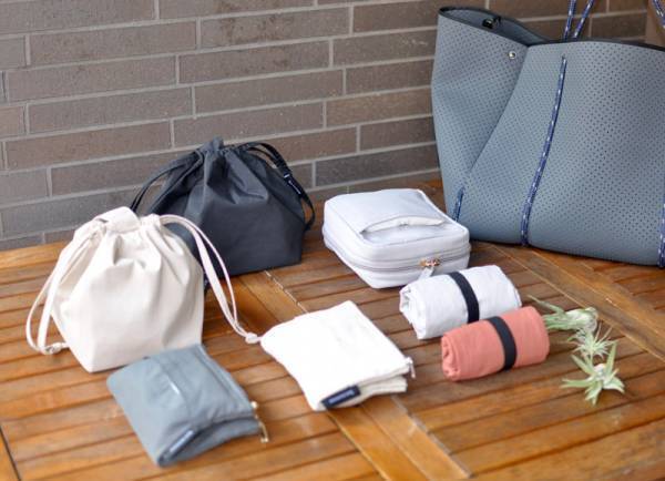 無印みたいな統一感！bon moment でバッグの中をそろえてみたら。[PR]