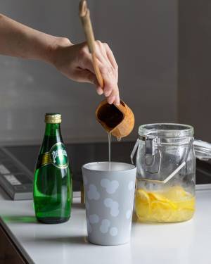 コンビニコーヒーそのままIN。飲み切るまで氷が生きてる幸せ♪ 「ボンモマン　保冷タンブラー」使用レポ[PR]