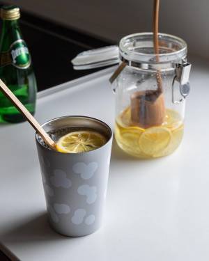 コンビニコーヒーそのままIN。飲み切るまで氷が生きてる幸せ♪ 「ボンモマン　保冷タンブラー」使用レポ[PR]