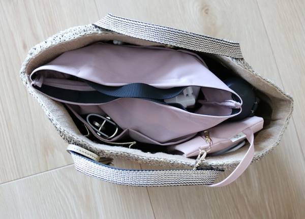 夏の新色「ライラック」登場！ボンモマンのバッグインバッグ　愛用スタッフの使い方[PR]