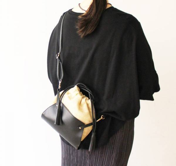 合わせやすさ抜群の万能ジュートバッグ！スタッフコーディネート集[PR]