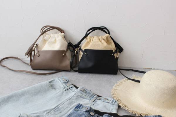 合わせやすさ抜群の万能ジュートバッグ！スタッフコーディネート集[PR]