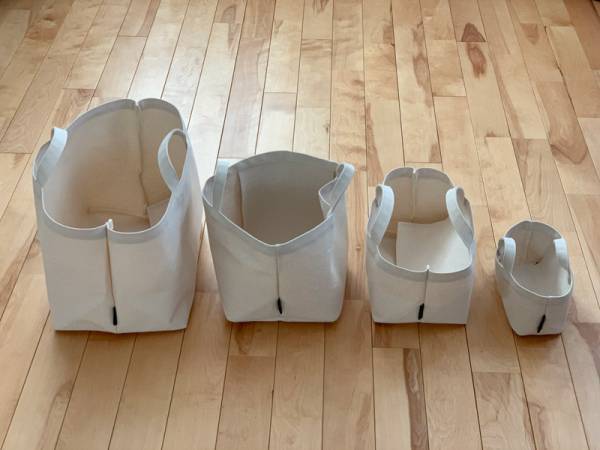 「目隠しできる帆布素材の収納トート」の収納活用術〜SSサイズ編〜[PR]