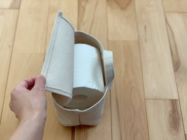 「目隠しできる帆布素材の収納トート」の収納活用術〜SSサイズ編〜[PR]