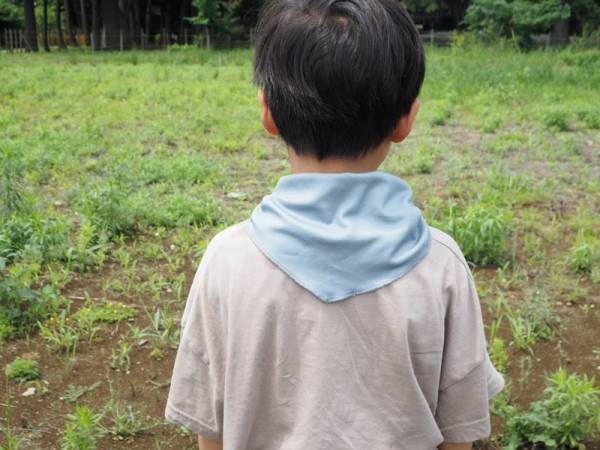 ベビーから小学生まで使える！つけた瞬間ひんやり気持ちいい「キッズひんやりアイスタオル」[PR]