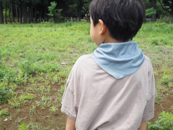 ベビーから小学生まで使える！つけた瞬間ひんやり気持ちいい「キッズひんやりアイスタオル」[PR]