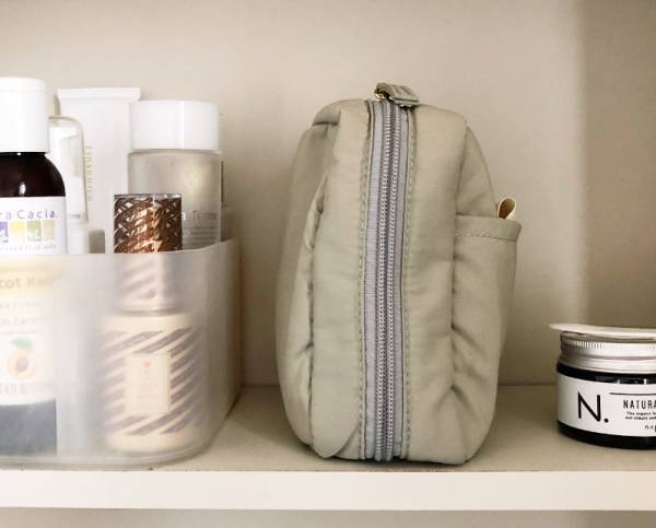 ポーチが変わるだけでメイク効率UP！bon moment（ボンモマン）整理ができる化粧ポーチ　使用レポ[PR]