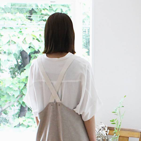 【スタッフ着用レポ】裾切替レイヤード風スキッパーブラウス[PR]