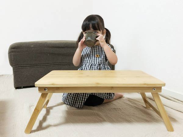 アウトドアだけじゃない、おうち時間にフィットするバンブーテーブル[PR]