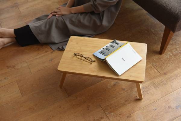 アウトドアだけじゃない、おうち時間にフィットするバンブーテーブル[PR]