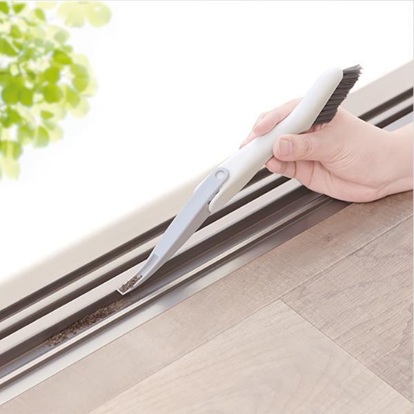 これ１本で窓サッシの掃除ができる！MARNA（マーナ）の「みぞスッキリサッシブラシ」で、放置しがちな窓サッシ掃除を習慣化しよう。[PR]