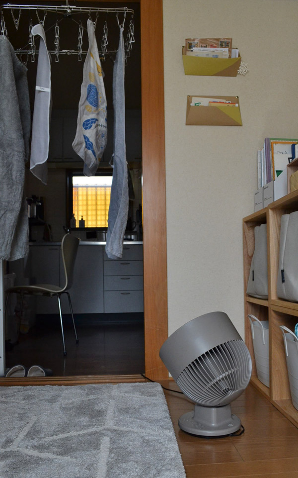 お部屋を素早く換気！ 365日出しっぱなしOKなサーキュレーター