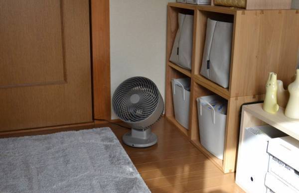 お部屋を素早く換気！ 365日出しっぱなしOKなサーキュレーター