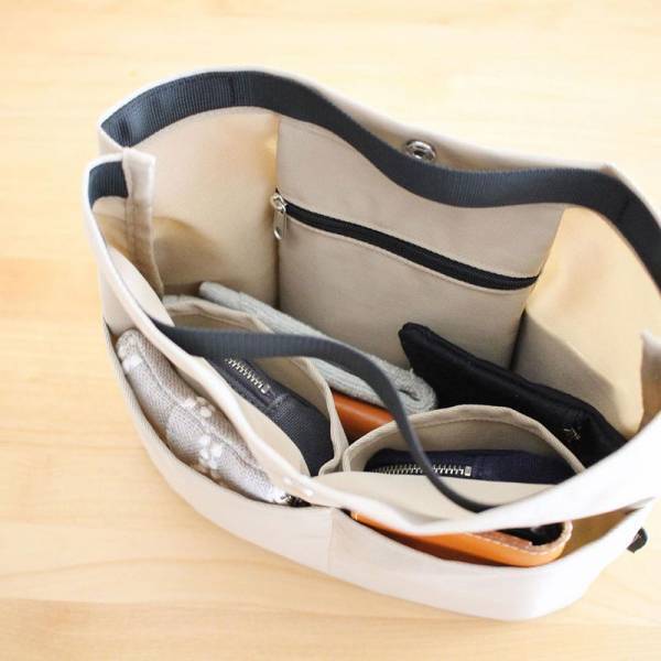 もっと早く使ってたらよかった！深型バッグインバッグ【インスタグラマーさん活用術】[PR]