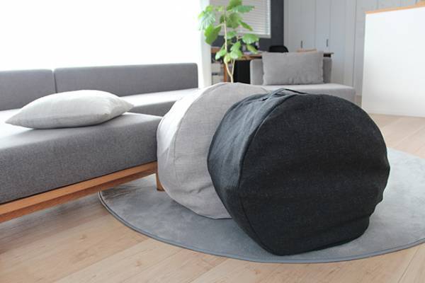 シリーズ累計3万7千個突破！「bon moment　リビングクッションになる掛け布団収納ケース」インスタグラマーさんの使い方[PR]