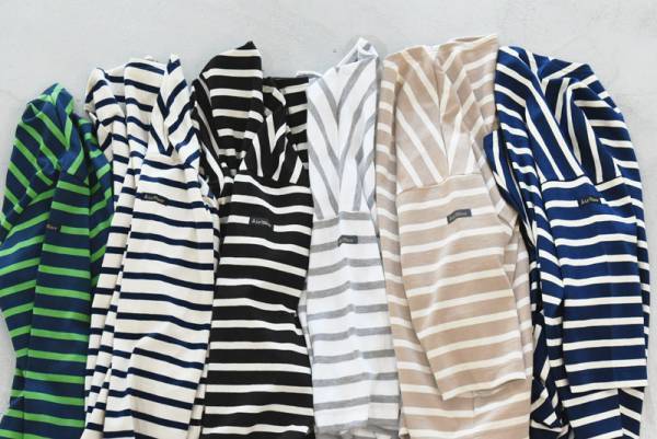 世界三大バスクシャツブランド「ルミノアボーダートップス」のスタッフ着用レポ[PR]