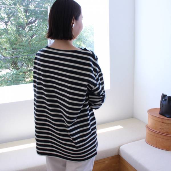 世界三大バスクシャツブランド「ルミノアボーダートップス」のスタッフ着用レポ[PR]