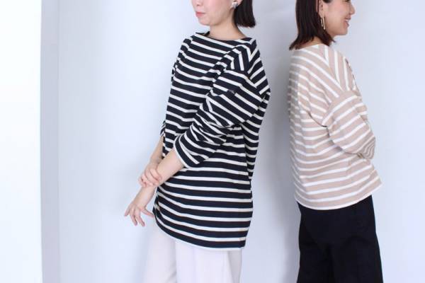 世界三大バスクシャツブランド「ルミノアボーダートップス」のスタッフ着用レポ[PR]