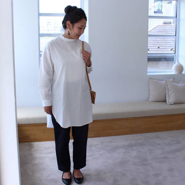 【ニットベスト×ブラウスのレイヤードセット】単品着回しスタッフコーディネート[PR]