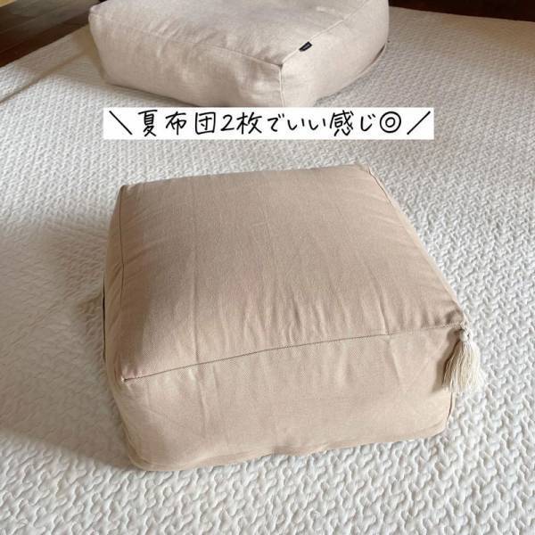 夏の寝具もすっぽり収納。「布団収納ケース」インスタグラマーさんの使い方レポ[PR]