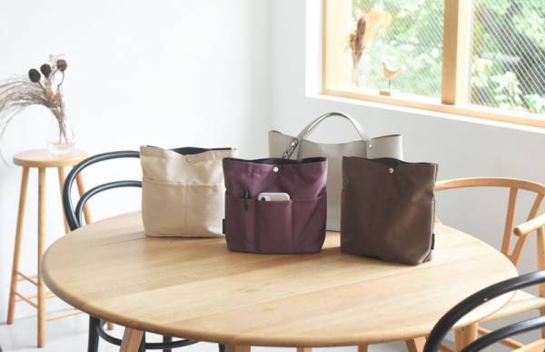 高さがあるので迷子にならない、あの累計8,300個突破！「バッグインバッグ」に待望の新色登場[PR]