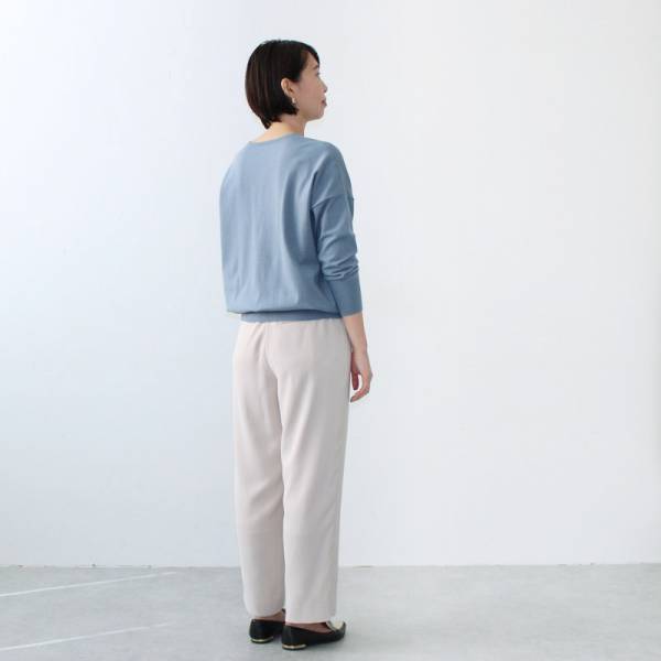 下半身スッキリ見え！アンジェバイヤーのパンツ選びのコツが詰まったセミワイドパンツのはなし【スタッフ着用レポ】[PR]