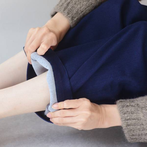 155cmから165cmまで！あったかワイドデニムパンツ【体型別スタッフ着用レポ】[PR]