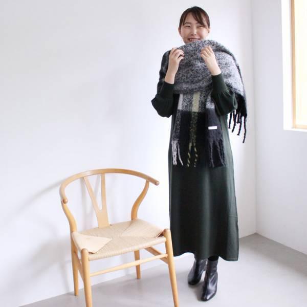 ふわふわストールが3変化！誰でもできる、超簡単巻き方マニュアル[PR]