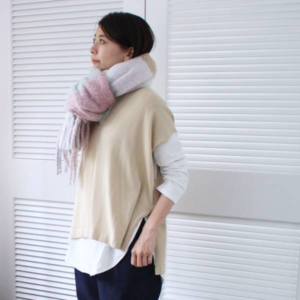 ふわふわストールが3変化！誰でもできる、超簡単巻き方マニュアル[PR]