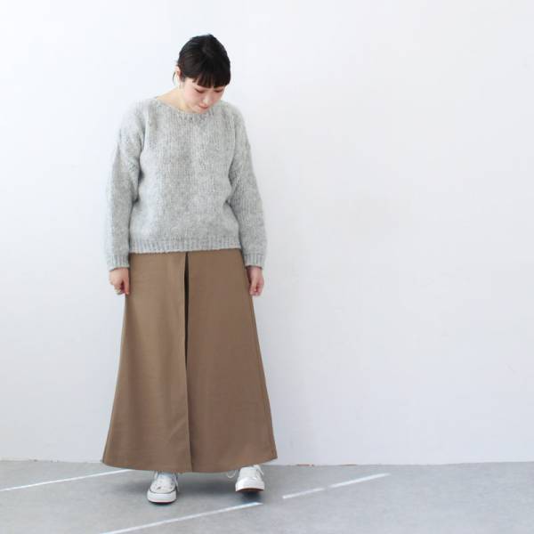 パンツ派もスカート派もOK！キュロット風パンツ【身長別スタッフ着用レポ】[PR]