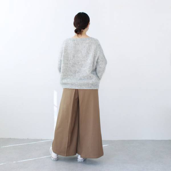 パンツ派もスカート派もOK！キュロット風パンツ【身長別スタッフ着用レポ】[PR]