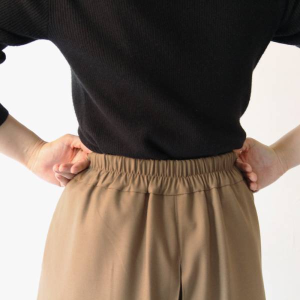 パンツ派もスカート派もOK！キュロット風パンツ【身長別スタッフ着用レポ】[PR]