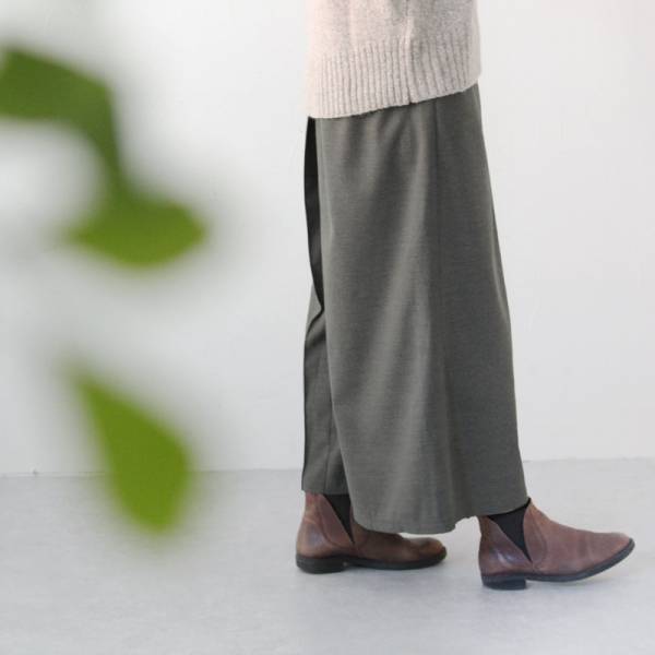 パンツ派もスカート派もOK！キュロット風パンツ【身長別スタッフ着用レポ】[PR]