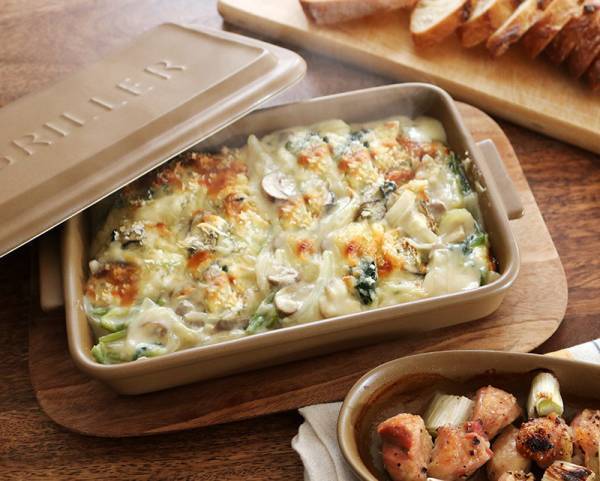 冬のご馳走！ アツアツな「牡蠣とほうれん草のグラタン」を作ろう