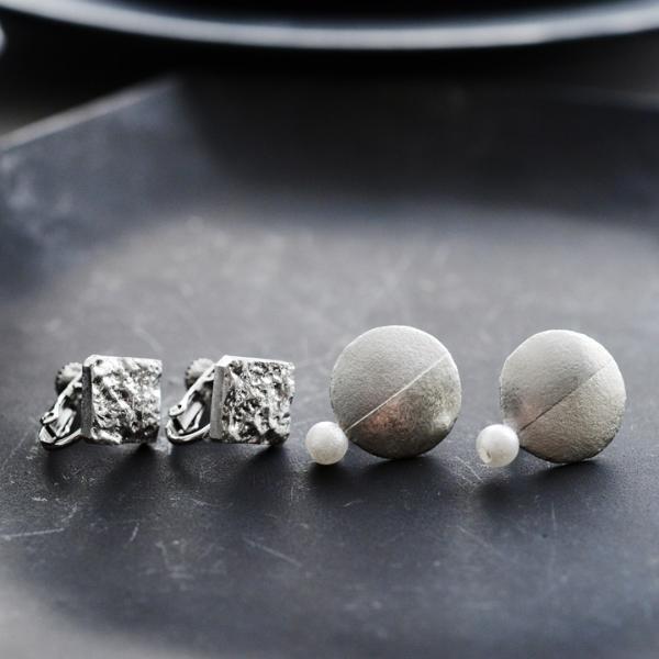 アクセサリー選びに失敗したくない人へ。 毎日身につけたい心地よさの「ハーフトーンイヤリング」[PR]