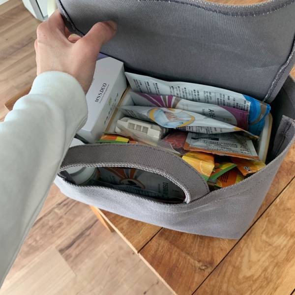 お気に入り過ぎてサイズ追加！ 再販続き「目隠し収納トート」のリアル活用術[PR]