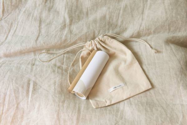 子どもの成長を楽しく記録　「北欧デザインの身長計タペストリー」