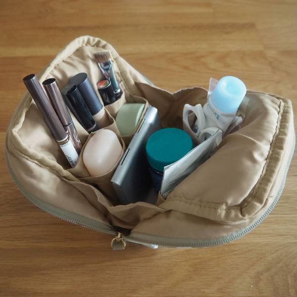 朝時間が変わるかも。メイク効率UP＆整頓できる「お化粧ポーチ」の使い方[PR]