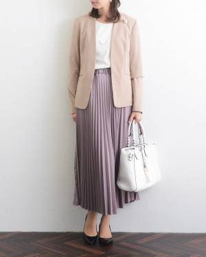 【2022年入卒園ママコーデ決定版】トレンドを押さえながらも、華美になりすぎないハレの日コーデ[PR]