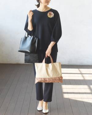 【2022年入卒園ママコーデ決定版】トレンドを押さえながらも、華美になりすぎないハレの日コーデ[PR]